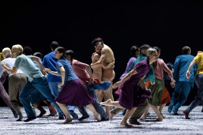 Dancers on stage