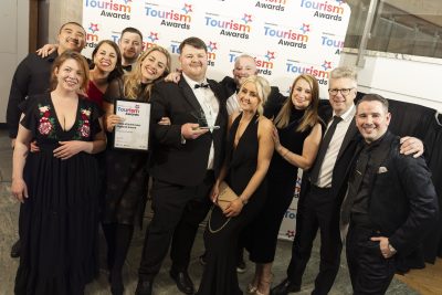 Dobson & Parnell team at North East England Tourism Awards