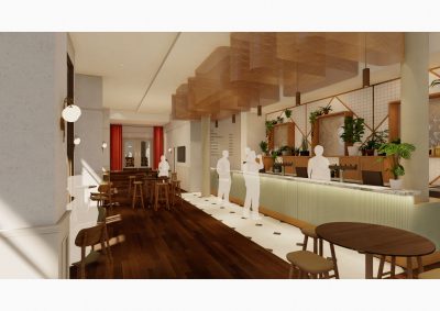CGI of new Theatre Royal bar