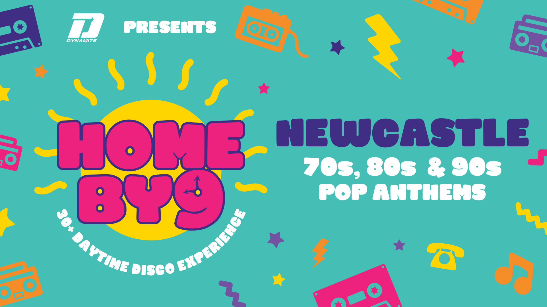 Home By 9 event graphic