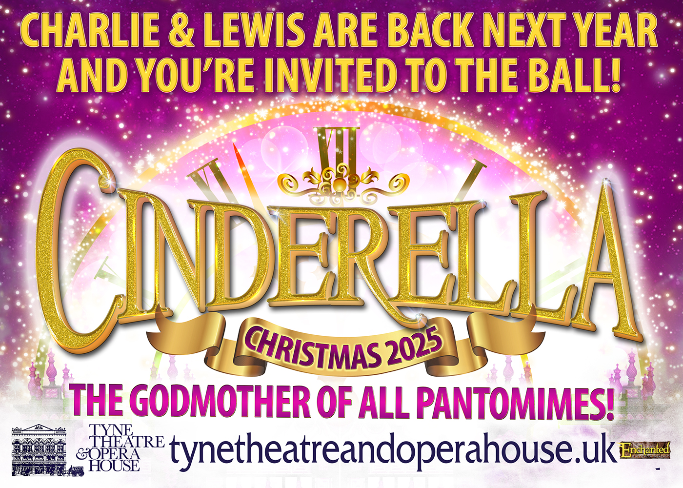 Cinderella pantomime flyer