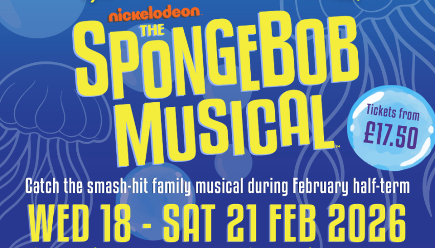 Spongebob the Musical theatre production poster