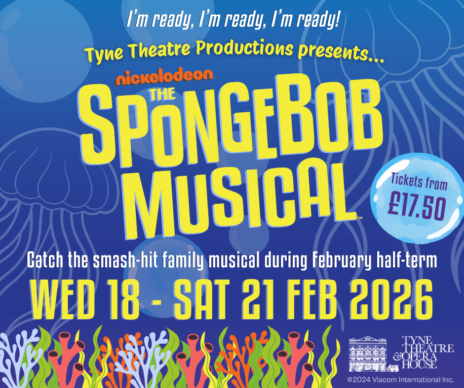 Spongebob the Musical theatre production poster