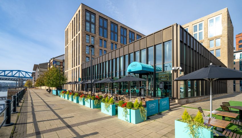 Outside of Innside Newcastle hotel