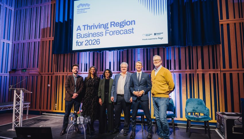 Fraser AndersFraser Anderson, Evenna Ottey, Monisha Gower, Bob Bell, Andy Haldane CBE, Mark Mullen credit Tynesight Photographc
