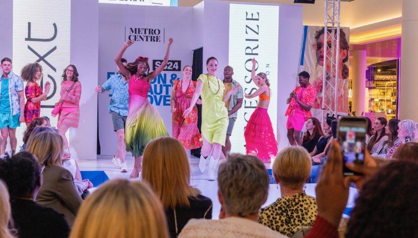 Dancing at the MetroCentre